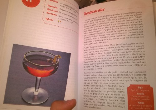 Le légendaire Boulevardier