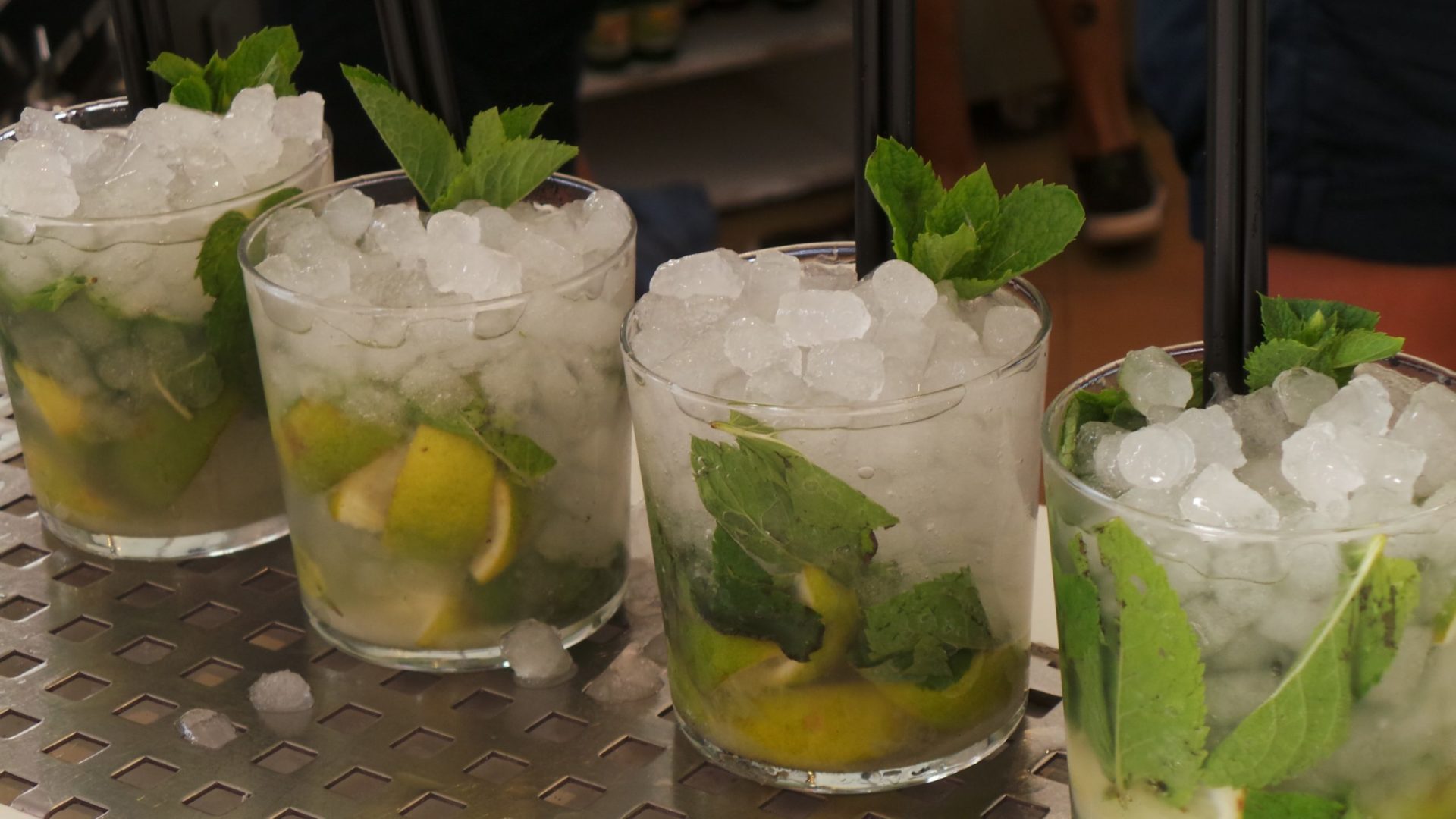 4 mojitos servis pour une recette de 1 L