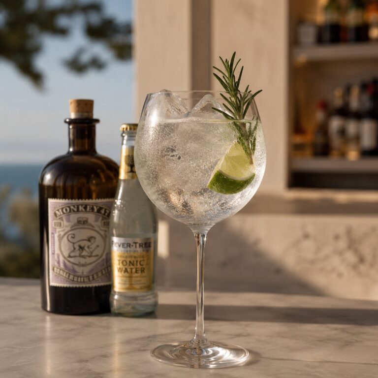 Gin Tonic : recette, dosage parfait et choix du tonic — gin tonic